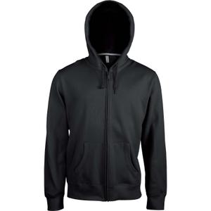 k454-black-felpa-con-cerniera-a-cappuccio-kariban-nero