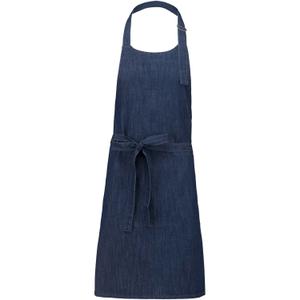 k8000-blackdenim-grembiule-kariban-polycoton-sans-poche-reglable-nero-screziato-tu