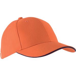 kp011-orange-navy-berretto-k-up-orlando-6-pannelli-arancio-blu-marino-tu