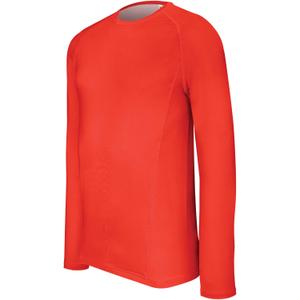 pa005-sportyred-t-shirt-a-due-strati-maniche-lunghe-proact-sport-rosso-chiaro