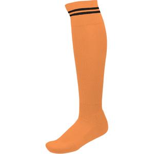 pa015-sunorange-black-calze-sportive-a-righe-proact-arancio-nero
