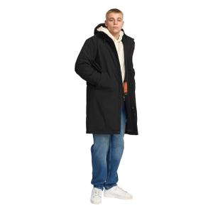 7873-black-parka-in-poliestere-con-bottoni-a-pressione-revolution-nero