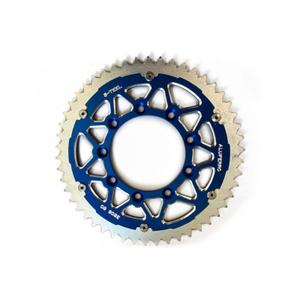 c-sb3505-tm52-bk-bl-corona-parafango-per-moto-bimetallica-s-teel-tm-racing-520-argento-blu-52t