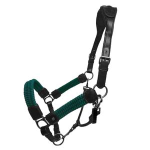 l05bm-cavezza-per-cavalli-silver-crown-paracord-nero-marino-completo