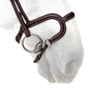 n03n-museruola-in-pelle-silver-crown-h-classique-noce-australiana-completo