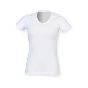 sk122-white-maglietta-donna-con-scollo-a-v-skinni-fit-feel-good-bianco