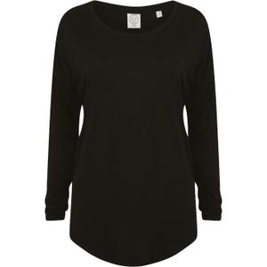 sk263-black-t-shirt-da-donna-skinni-fit-slounge-nero
