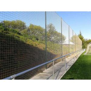 0509009-palo-metallico-per-rete-di-protezione-senza-cementazione-softee-equipment-bianco-tu