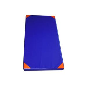13166c-uni-d020-materasso-rinforzato-con-rinforzo-angolare-e-maniglie-densita-20-softee-equipment-blu-arancio-200x100x10-cm