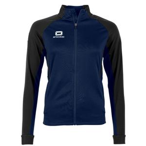 408613-7800-giacca-donna-con-zip-integrale-stanno-stadio-blu-nero