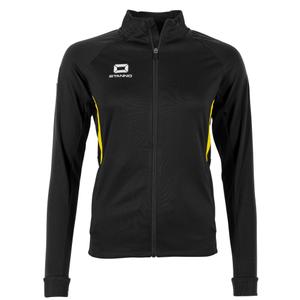 408613-8400-giacca-donna-con-zip-integrale-stanno-stadio-nero-giallo