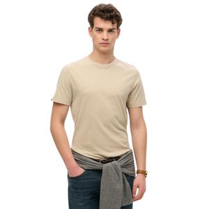 m1012226a-8mb-t-shirt-classica-superdry-essential-marrone-taupe-sbiadita