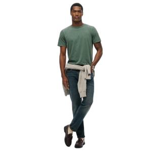 m1012226a-d8o-t-shirt-classica-superdry-essential-verde-bottiglia-scolorito