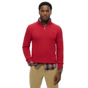 m6110706a-5ov-maglione-collo-camionista-in-maglia-e-cotone-superdry-spedizione-rosso