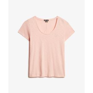 w1011381a-11r-t-shirt-da-donna-superdry-scoop-neck-rosa-pallido