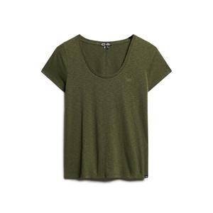 w1011381a-d8b-t-shirt-con-scollo-ampio-donna-superdry-studios-cachi-militare