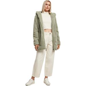tb1755-03259-felpa-con-cappuccio-donna-urban-classics-sherpa-verde