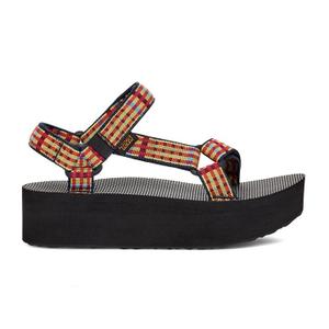 1008844-mkl-51-sandali-piatti-donna-teva-universal-modern-check-lemon-drop