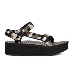 1008844-rsh-41-sandali-da-donna-teva-flatform-universal-forme-retro-nero