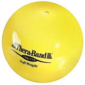 g5611-palla-di-allenamento-accessorio-pesi-morbida-thera-band-giallo-tu
