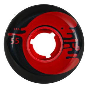 406201-ruota-inlineskate-undercover-cosmic-roche-x4-rosso-55-mm-90a