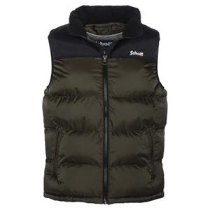 utahv-kaki-gilet-imbottito-schott-utah-v-verde-cachi
