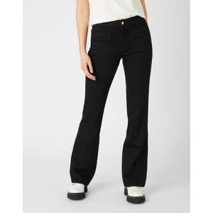 112127840-jeans-da-donna-wrangler-flare-nero