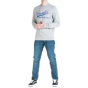 w6b6hyx37-felpa-con-cappuccio-wrangler-logo-grigio-blu-arancione