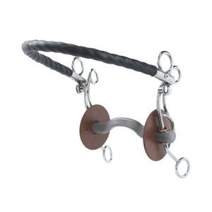 6535611-130-mors-tandem-per-cavallo-us-con-canna-a-passaggio-di-lingua-morbido-beris-konnex-grigio-argentato-marrone