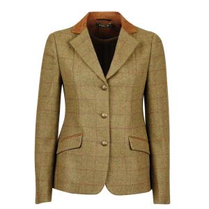 10017650-giacca-da-equitazione-slim-fit-da-donna-con-collo-in-pelle-scamosciata-dublin-albany-tweed-marrone